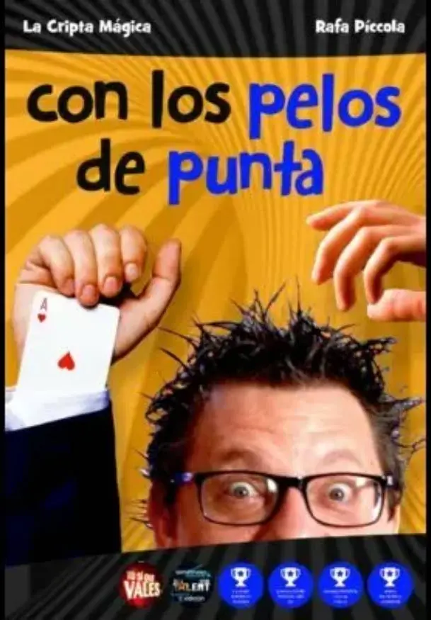 Cartel de Con los pelos de punta