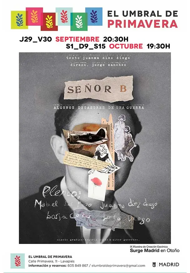 Cartel de Señor B. Algunos desastres de una guerra