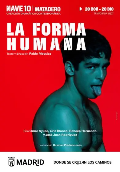 Cartel de La forma humana (o amar lo que se ama)
