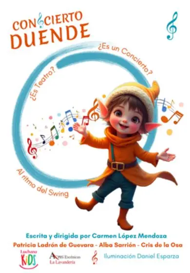 Cartel de Concierto Duende: Al ritmo del swing