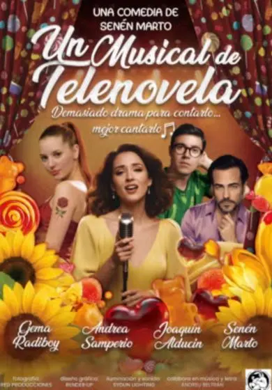 Cartel de Un musical de telenovela