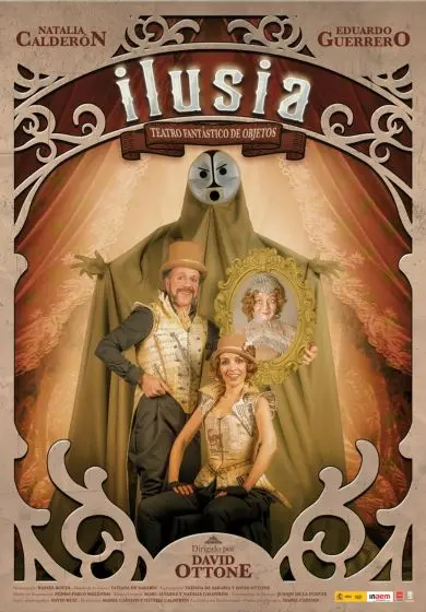 Cartel de Ilusia. Teatro Fantástico de Objetos