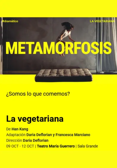 Cartel de La vegetariana