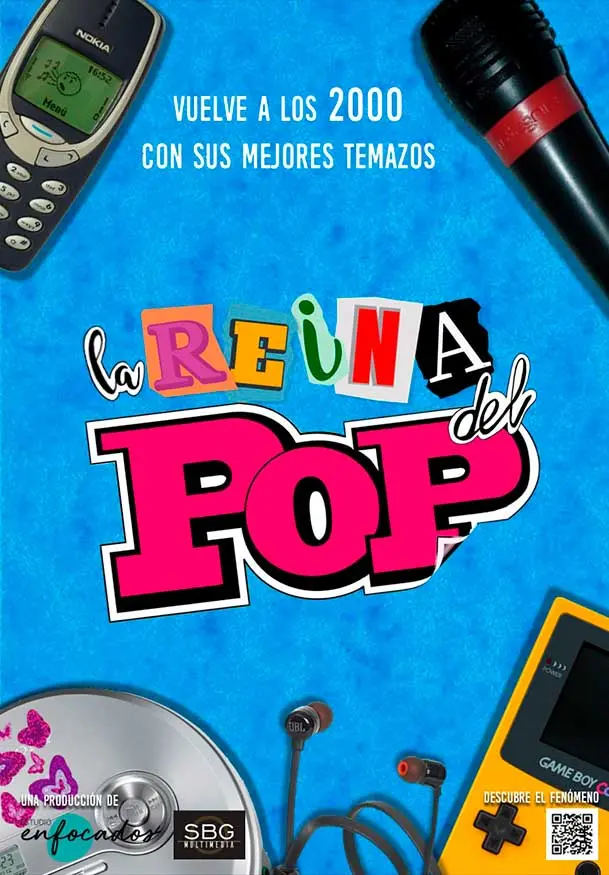 Cartel de La reina del pop