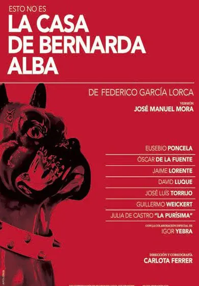 Cartel de Esto no es La Casa de Bernarda Alba