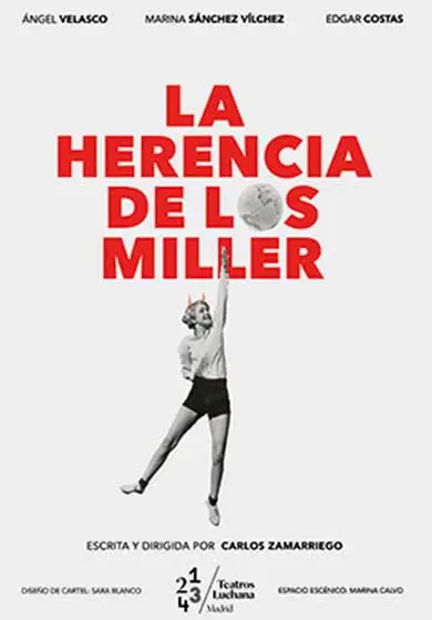 Cartel de La herencia de los Miller