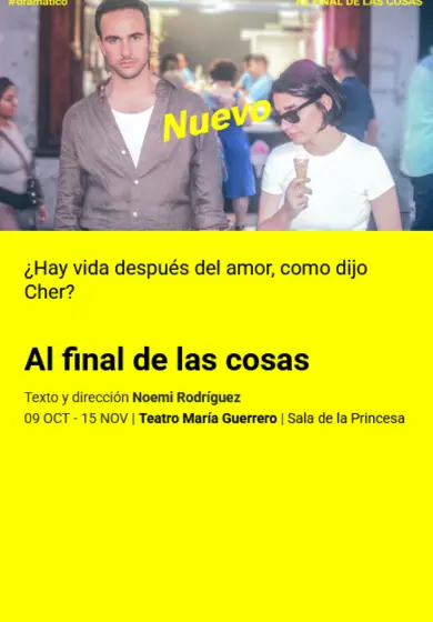 Cartel de Al final de las cosas