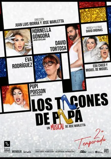 Cartel de Los tacones de papá