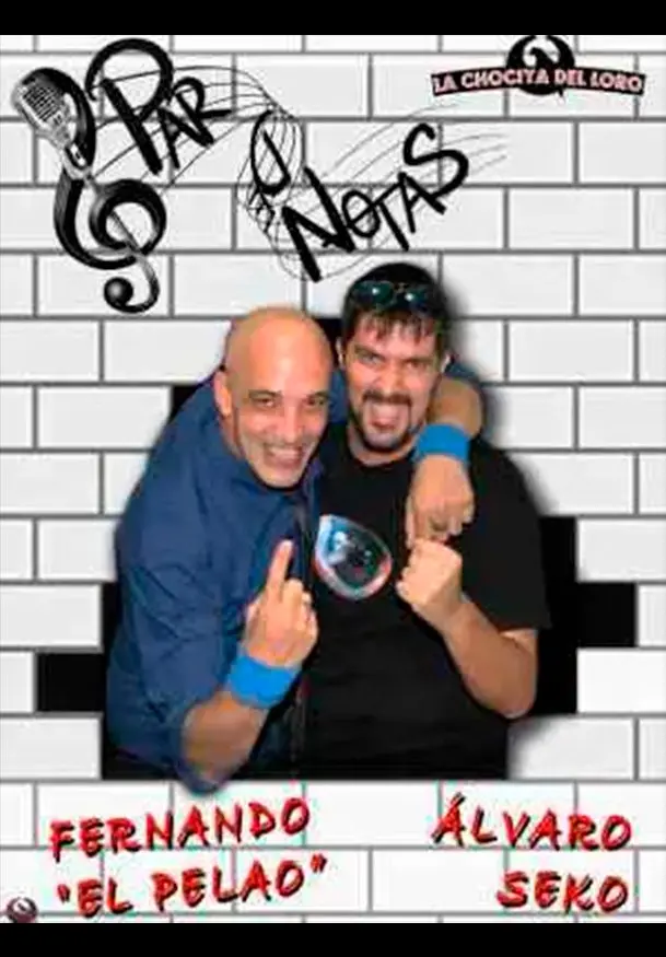 Cartel de Álvaro Seko y Fernando 'El Pelao': Par de notas