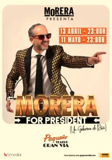 Cartel de Morera for president