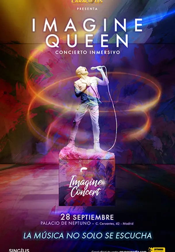 Cartel de Imagine Queen Concert