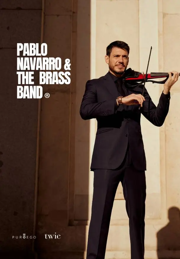 Cartel de Pablo Navarro & The Brass Band