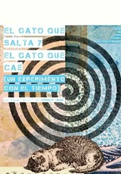 Cartel de El gato que salta y el gato que cae