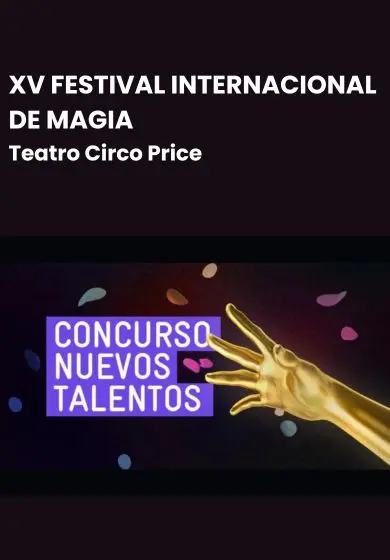 Cartel de XV Festival Internacional de Magia: Concurso nuevos talentos