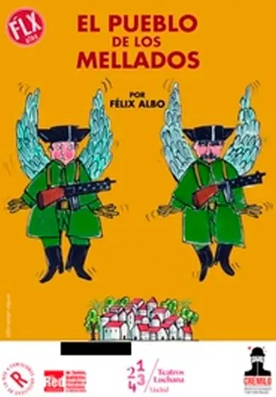Cartel de El pueblo de los mellados
