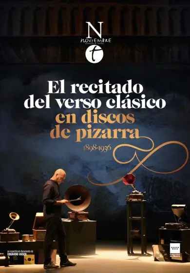 Cartel de El recitado del verso clásico en discos de pizarra