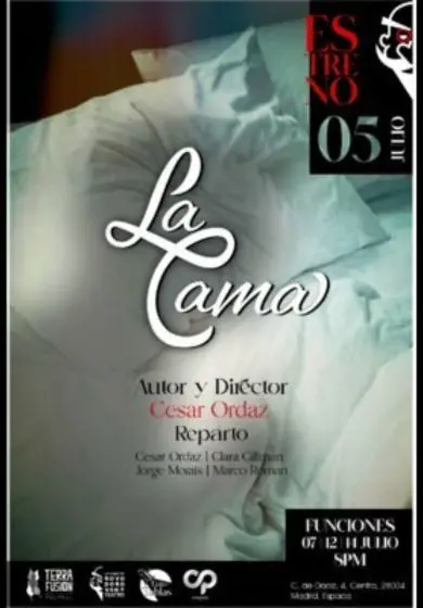 Cartel de La cama