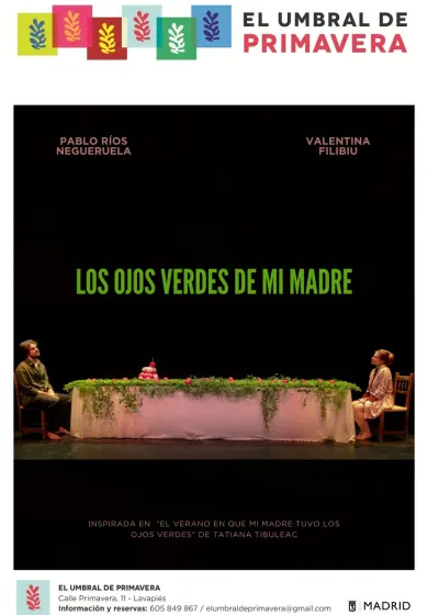 Cartel de Los ojos verdes de mi madre