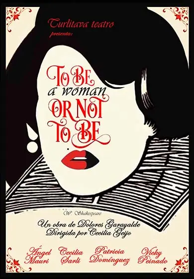 Cartel de To be a woman or not to be