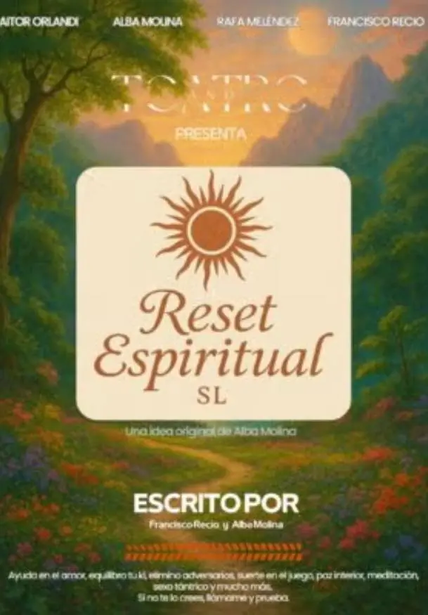 Cartel de Reset espiritual