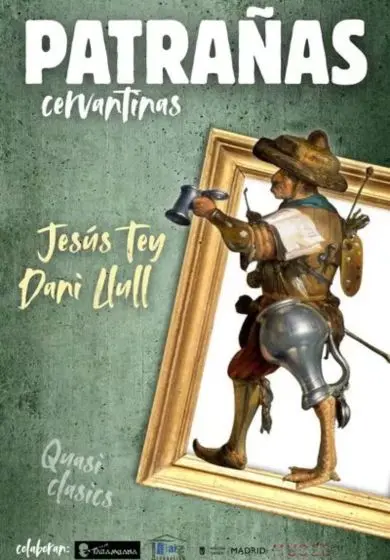 Cartel de Patrañas cervantinas
