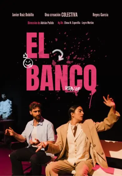 Cartel de El banco - Adrián Pulido