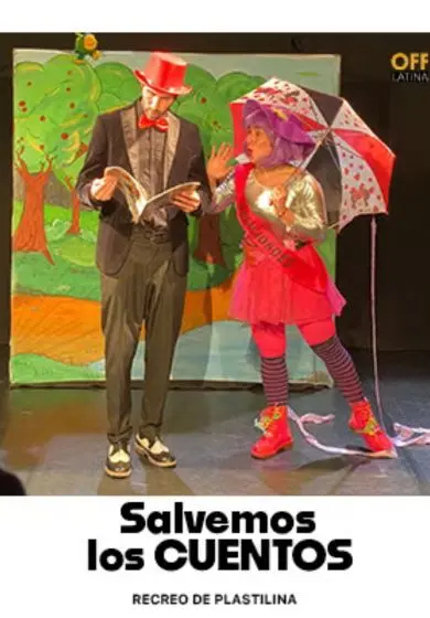 Cartel de Randolf el Mago en Salvemos los cuentos