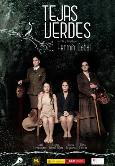 Cartel de Tejas Verdes