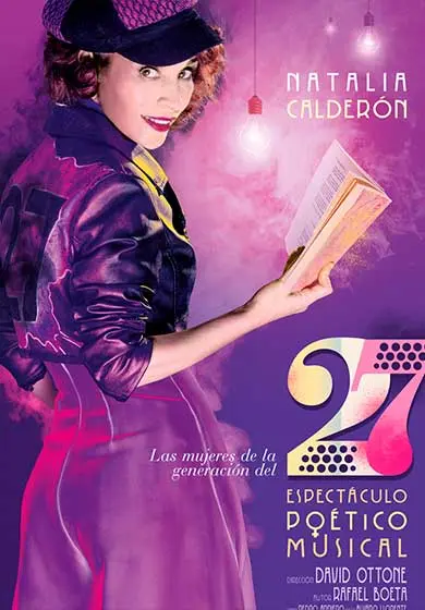 Cartel de 27 Cabaret poético musical