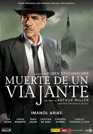 Cartel de Muerte de un viajante