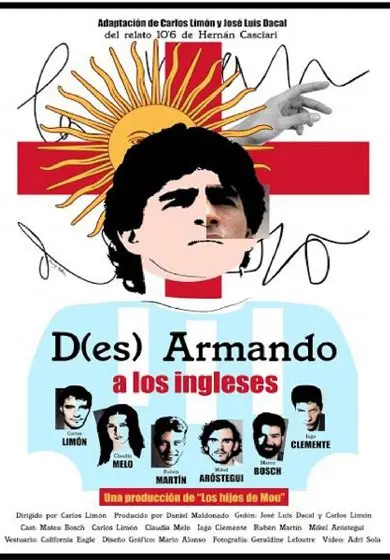 Cartel de D(es) Armando a los ingleses