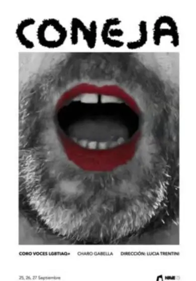 Cartel de Coneja - Lucía Trentini