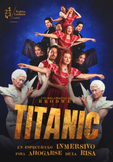 Cartel de Titanic, un espectáculo inmersivo para ahogarse de la risa