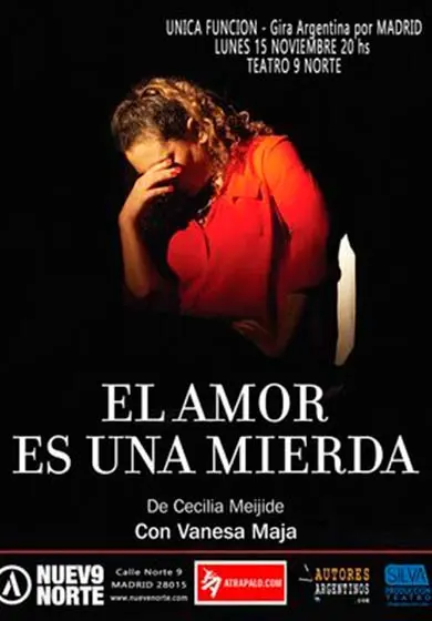 Cartel de El amor es una mierda