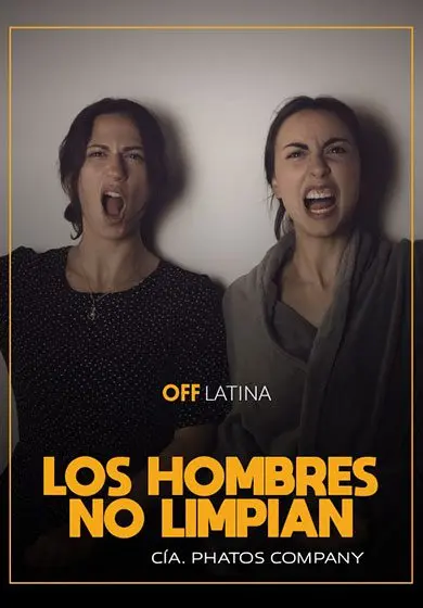 Cartel de Los hombres no limpian