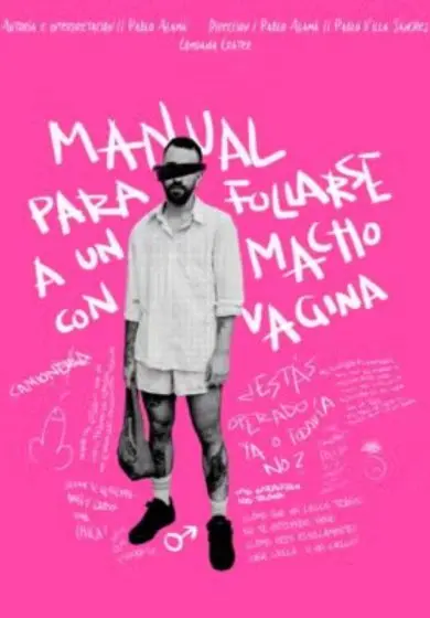 Cartel de Manual para follarse a un macho con vagina