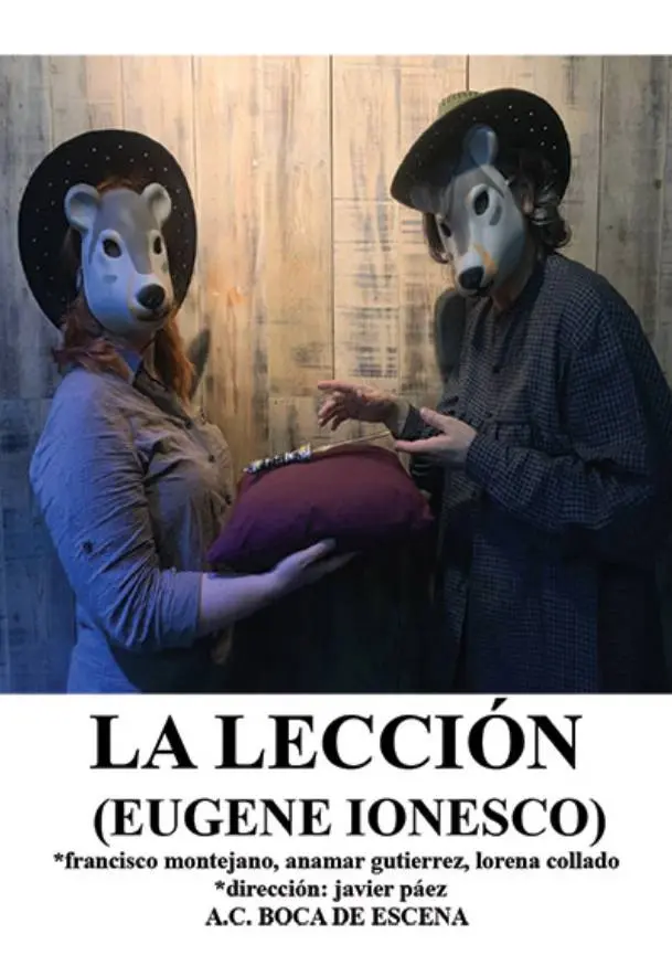 Cartel de Javi Páez: La lección