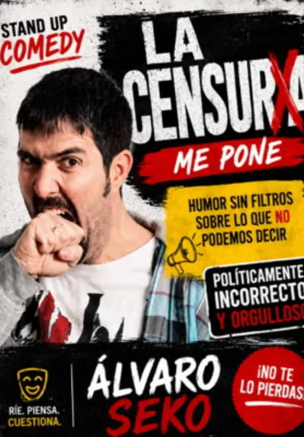 Cartel de La sensura me pone