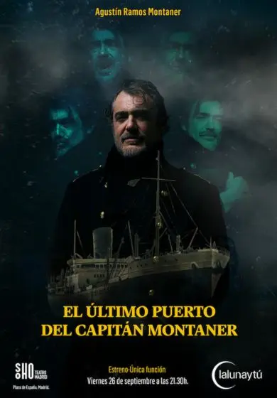 Cartel de El último puerto del capitán Montaner