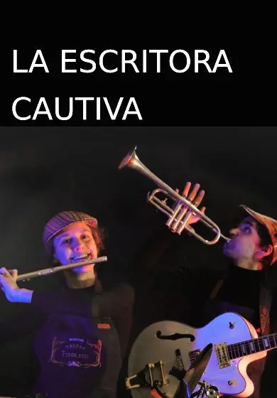Cartel de La escritora cautiva