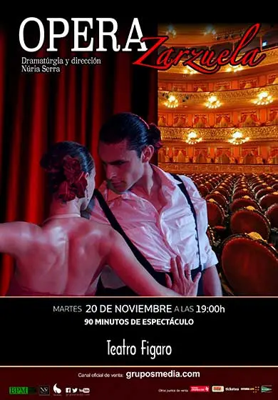 Cartel de Ópera y Zarzuela