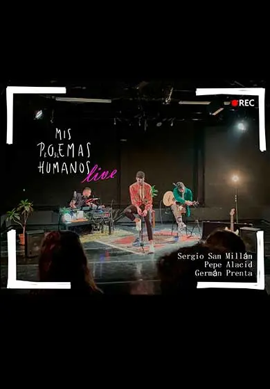 Cartel de Mis P(r)o(bl)emas Humanos live