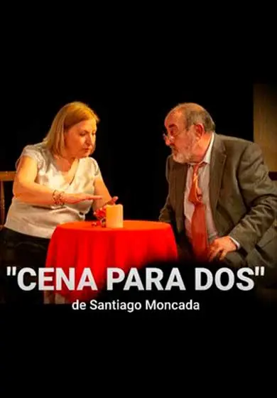 Cartel de Cena para dos