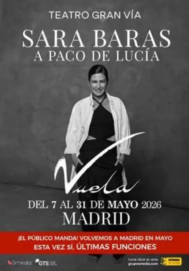 Cartel de Sara Baras: Vuela