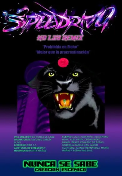 Cartel de Speedritu