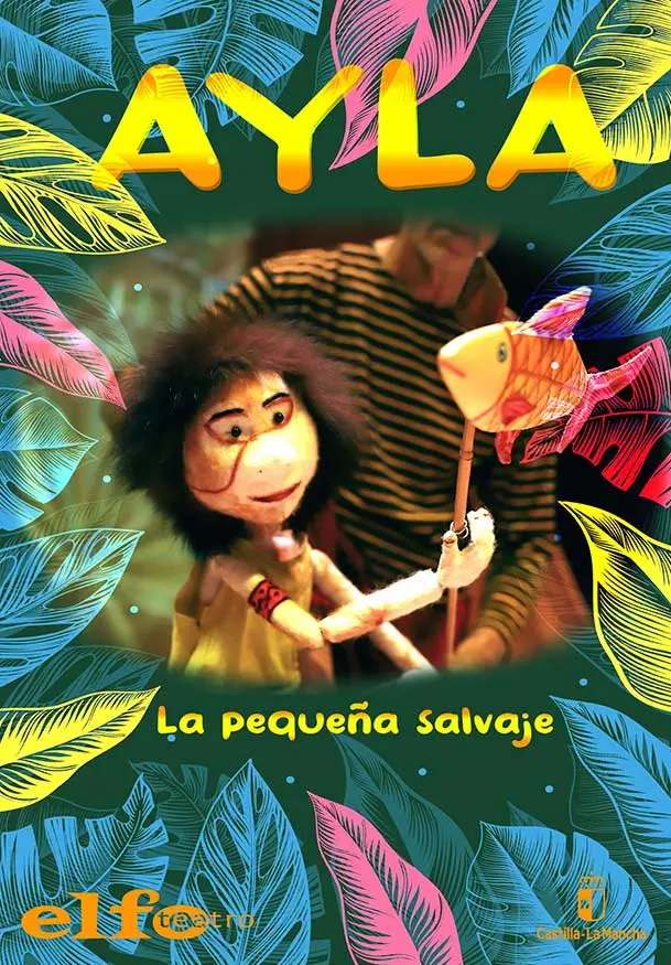 Cartel de Ayla, la pequeña salvaje
