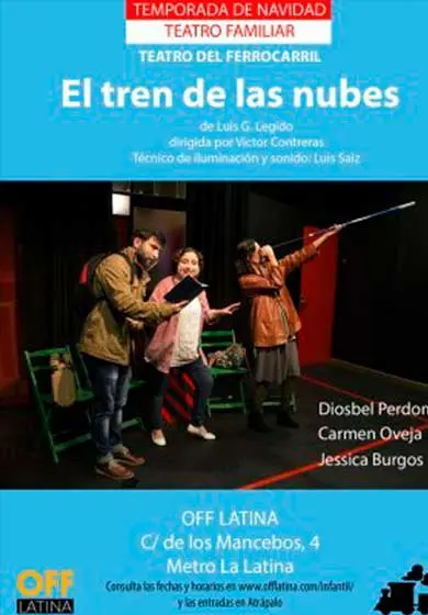 Cartel de El tren de las nubes