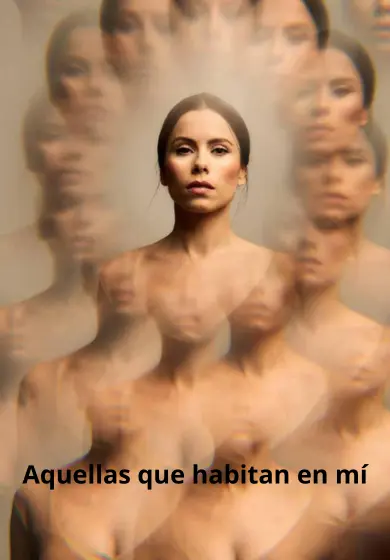 Cartel de Aquellas que habitan en mí