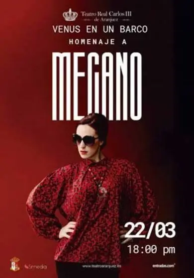 Cartel de Venus en un barco - Homenaje a Mecano