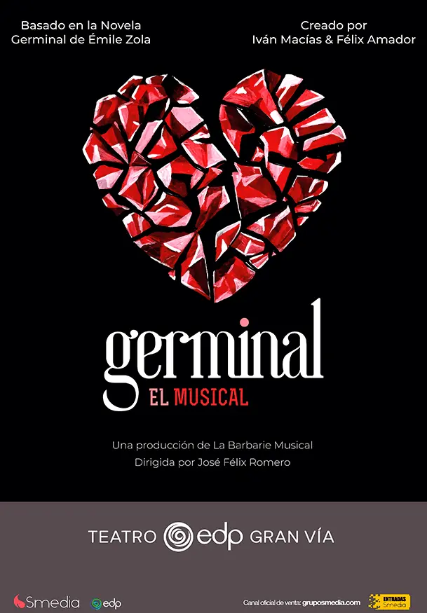 Cartel de Germinal, el musical